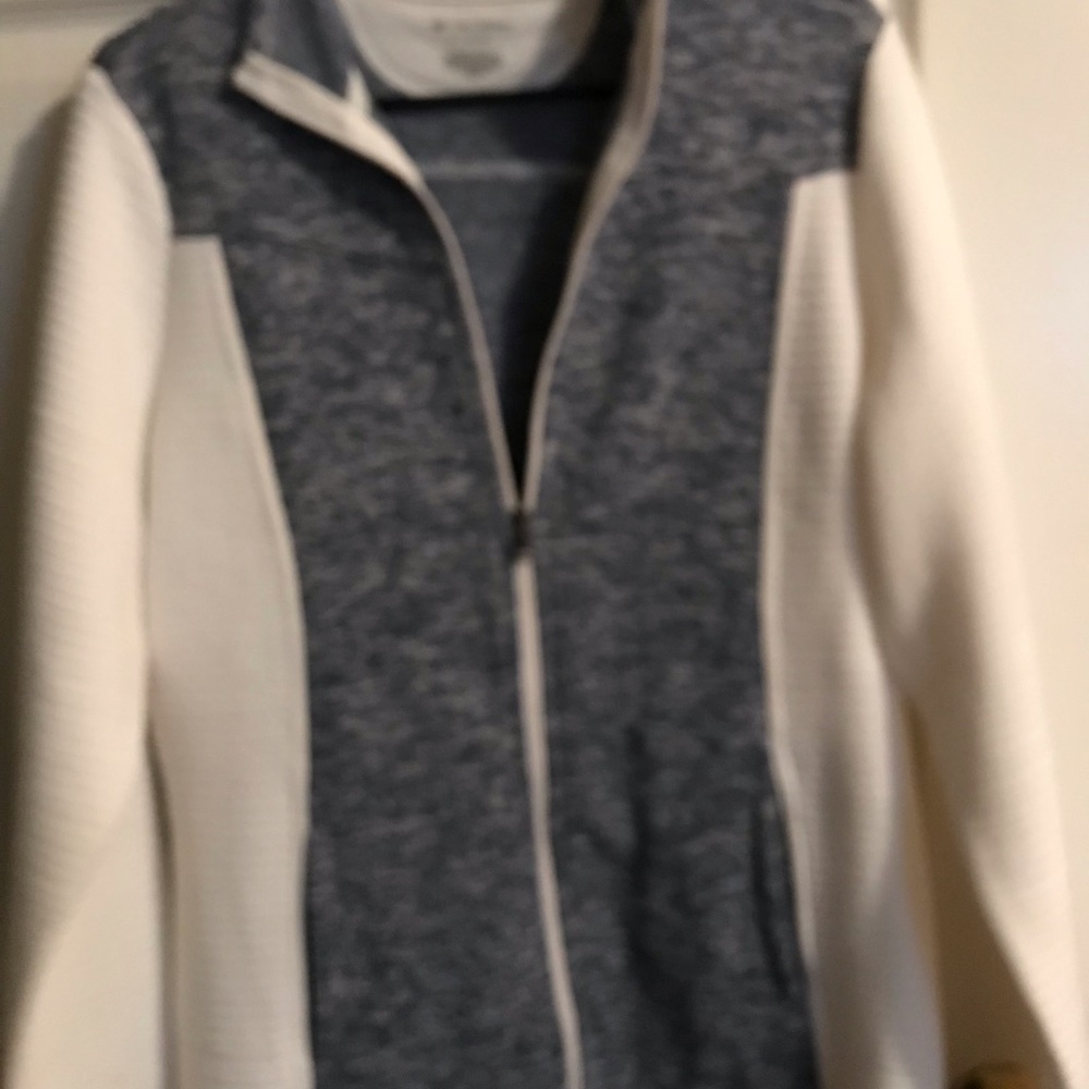 Blue and white Jacket